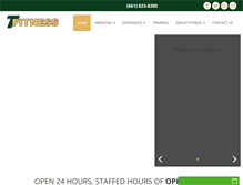 Tablet Screenshot of mytfitness.com